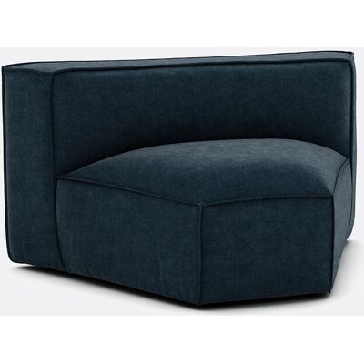 La Redoute Módulo esquinero abierto para sofá modular, en terciopelo texturizado, SEVEN. Talla ángulo reversible. Color La Redoute Módulo esquinero abierto para sofá modular, en terciopelo texturizado, SEVEN. Talla ángulo reversible. Color