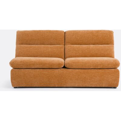 La Redoute Sofá de 2 plazas de terciopelo gofrado ERABLE. Talla 2 plazas. Color La Redoute Sofá de 2 plazas de terciopelo gofrado ERABLE. Talla 2 plazas. Color