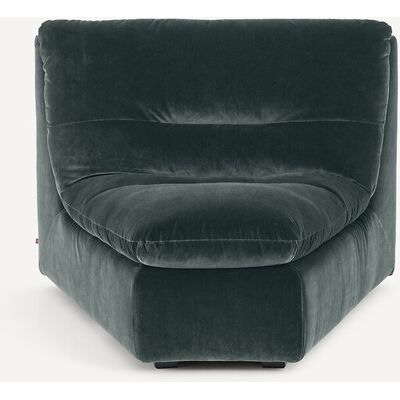 AM.PM Sillón en ángulo modular de terciopelo, GIULIANO. Color AM.PM Sillón en ángulo modular de terciopelo, GIULIANO. Color