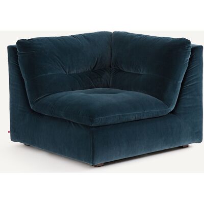 AM.PM Sillón en ángulo de 90° modulable de terciopelo, GIULIANO. Color AM.PM Sillón en ángulo de 90° modulable de terciopelo, GIULIANO. Color