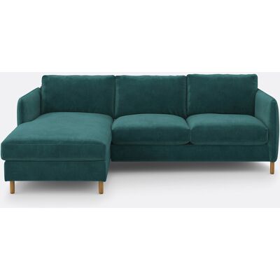 LA REDOUTE INTERIEURS - Loméo - Brazo izquierdo - Verde - Sofá LA REDOUTE INTERIEURS - Loméo - Brazo izquierdo - Verde - Sofá