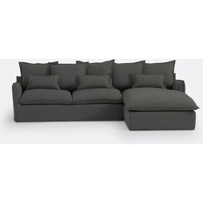 La Redoute Funda de sofá esquina derecha poliéster, Odna. Talla Chaise longue esquina derecha. Color La Redoute Funda de sofá esquina derecha poliéster, Odna. Talla Chaise longue esquina derecha. Color