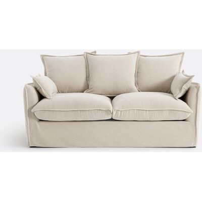 La Redoute Sofá-cama, 2 o 3 plazas, desenfundable, poliéster jaspeado, ODNA. Talla 2 plazas. Color La Redoute Sofá-cama, 2 o 3 plazas, desenfundable, poliéster jaspeado, ODNA. Talla 2 plazas. Color