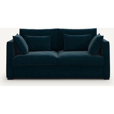 AM.PM Sofá cama de terciopelo de 3 o 4 plazas, Camille. Color AM.PM Sofá cama de terciopelo de 3 o 4 plazas, Camille. Color