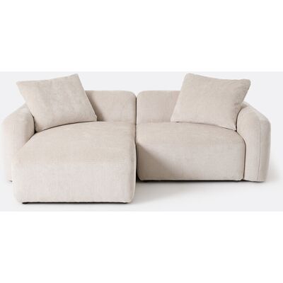 La Redoute Sofá modular, esquina izquierda, con chaise longue, chenilla jacquard, AMAD. Talla ángulo izquierdo. Color La Redoute Sofá modular, esquina izquierda, con chaise longue, chenilla jacquard, AMAD. Talla ángulo izquierdo. Color