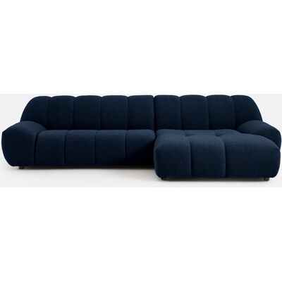 La Redoute Sofá esquinero derecho de 4 plazas, tejido de rizo grueso, NURIA. Talla ángulo derecho. Color La Redoute Sofá esquinero derecho de 4 plazas, tejido de rizo grueso, NURIA. Talla ángulo derecho. Color