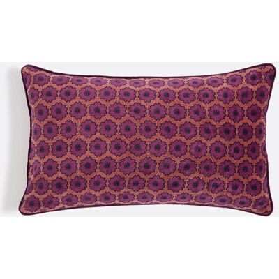 La Redoute Funda de cojín rectangular de terciopelo, Velluto. Talla 50 x 30 cm. Color La Redoute Funda de cojín rectangular de terciopelo, Velluto. Talla 50 x 30 cm. Color