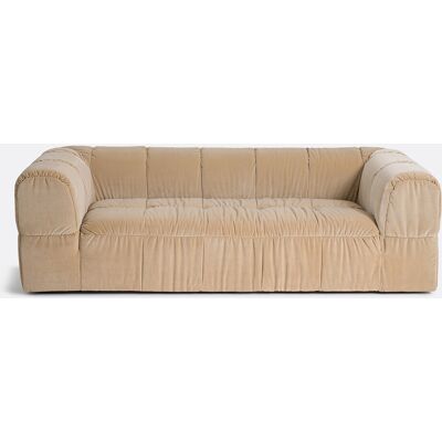 La Redoute Sofá recto de terciopelo superior de 3 plazas, LIZZY. Talla 3 plazas. Color La Redoute Sofá recto de terciopelo superior de 3 plazas, LIZZY. Talla 3 plazas. Color