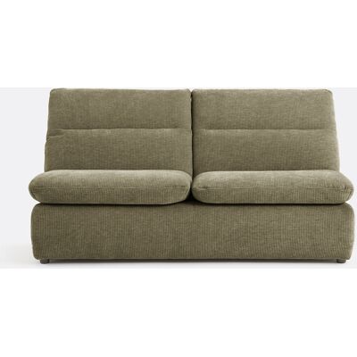 La Redoute Sofá de 2 plazas de terciopelo gofrado ERABLE. Talla 2 plazas. Color La Redoute Sofá de 2 plazas de terciopelo gofrado ERABLE. Talla 2 plazas. Color