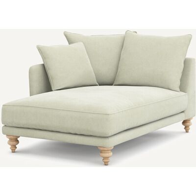 AM.PM Chaise longue de terciopelo stonewashed, Lazare. Color AM.PM Chaise longue de terciopelo stonewashed, Lazare. Color