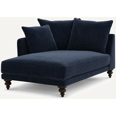 AM.PM Chaise longue de terciopelo chenilla, Lazare. Color AM.PM Chaise longue de terciopelo chenilla, Lazare. Color