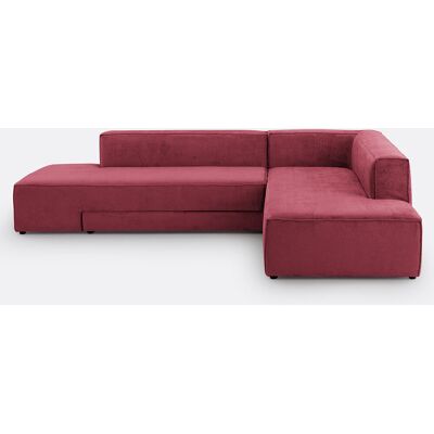 LA REDOUTE INTERIEURS Sofá Cama Esquinero Rosa - Sofá Cama LA REDOUTE INTERIEURS Sofá Cama Esquinero Rosa - Sofá Cama