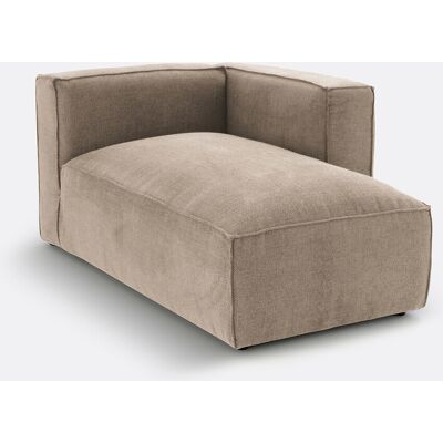 La Redoute Elemento de chaise longue para sofá modular, en tejido texturizado, SEVEN. Talla ángulo derecho. Color La Redoute Elemento de chaise longue para sofá modular, en tejido texturizado, SEVEN. Talla ángulo derecho. Color