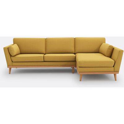 La Redoute Interieurs - Tasie - Amarillo mostaza - Algodón/Lino - Sofa La Redoute Interieurs - Tasie - Amarillo mostaza - Algodón/Lino - Sofa