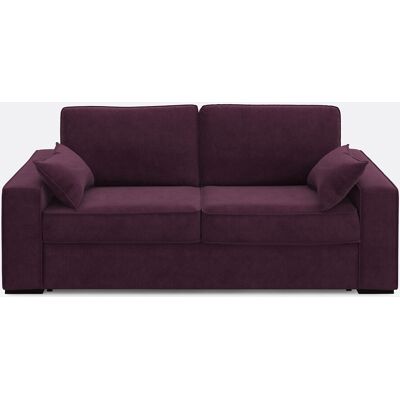 La Redoute Sofá cama de terciopelo, espuma Cécilia. Talla 3 plazas. Color La Redoute Sofá cama de terciopelo, espuma Cécilia. Talla 3 plazas. Color