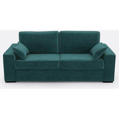 La Redoute Sofá cama de terciopelo, espuma HR premium, Cecilia. Talla 2 plazas. Color La Redoute Sofá cama de terciopelo, espuma HR premium, Cecilia. Talla 2 plazas. Color