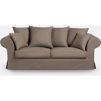 La Redoute Sofá, Comfort Bultex®, algodón semitrenzado, Adelia. Talla 3 plazas. Color La Redoute Sofá, Comfort Bultex®, algodón semitrenzado, Adelia. Talla 3 plazas. Color
