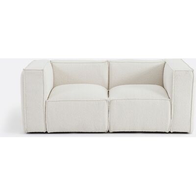 La Redoute Sofá modular, 2 plazas, de rizo, SEVEN. Talla 2 plazas. Color La Redoute Sofá modular, 2 plazas, de rizo, SEVEN. Talla 2 plazas. Color