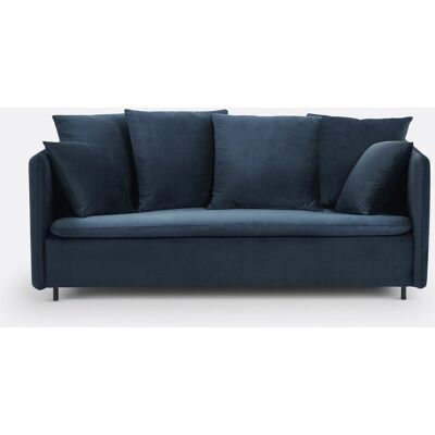 La Redoute Sofá cama de 3 plazas, terciopelo, Ivete. Talla 3 plazas. Color La Redoute Sofá cama de 3 plazas, terciopelo, Ivete. Talla 3 plazas. Color