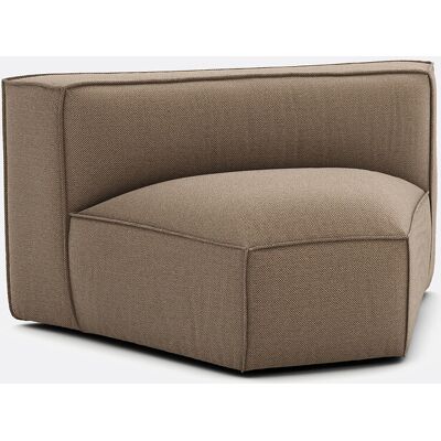 Sofá Modular La Redoute Interieurs - Esquinero reversible - Tejido texturizado Sofá Modular La Redoute Interieurs - Esquinero reversible - Tejido texturizado