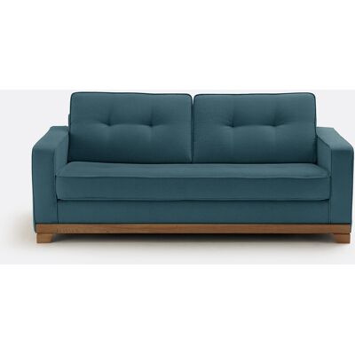 LA REDOUTE INTERIEURS Sofá Ajis - Algodón/Lino, Azul, 2-3 Plazas - Sofá LA REDOUTE INTERIEURS Sofá Ajis - Algodón/Lino, Azul, 2-3 Plazas - Sofá
