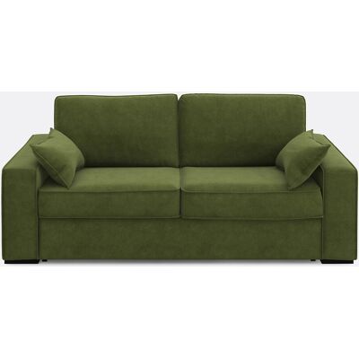 La Redoute Sofá cama de terciopelo, espuma HR premium, Cecilia. Talla 2 plazas. Color La Redoute Sofá cama de terciopelo, espuma HR premium, Cecilia. Talla 2 plazas. Color