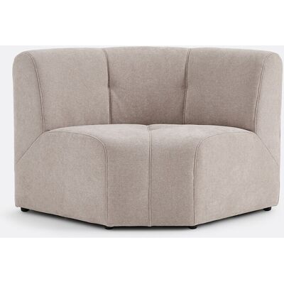 La Redoute Sillón esquinero modular, 1 plaza, de chenilla fina, ANETA. Talla 1 plaza. Color La Redoute Sillón esquinero modular, 1 plaza, de chenilla fina, ANETA. Talla 1 plaza. Color