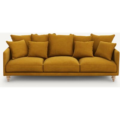 AM.PM Sofá de terciopelo de 3, 4 o 5 plazas, Lazare. Color AM.PM Sofá de terciopelo de 3, 4 o 5 plazas, Lazare. Color