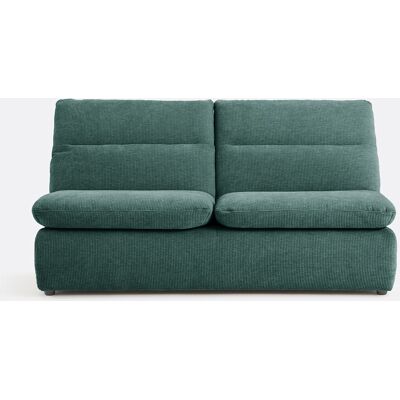 La Redoute Sofá de 2 plazas de terciopelo gofrado ERABLE. Talla 2 plazas. Color La Redoute Sofá de 2 plazas de terciopelo gofrado ERABLE. Talla 2 plazas. Color