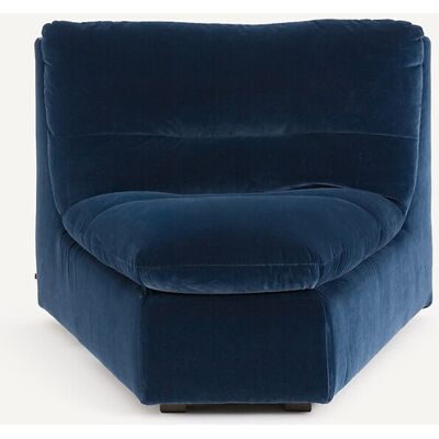 AM.PM Sillón en ángulo modular de terciopelo, GIULIANO. Color AM.PM Sillón en ángulo modular de terciopelo, GIULIANO. Color