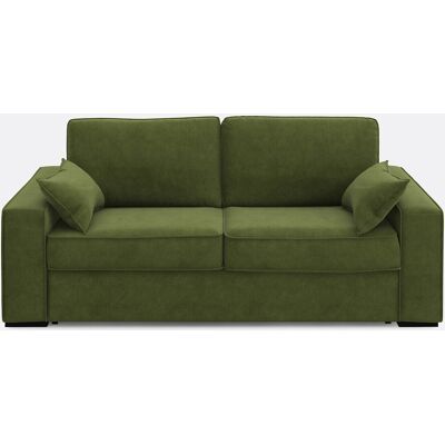 La Redoute Sofá cama de terciopelo, espuma Cécilia. Talla 3 plazas. Color La Redoute Sofá cama de terciopelo, espuma Cécilia. Talla 3 plazas. Color
