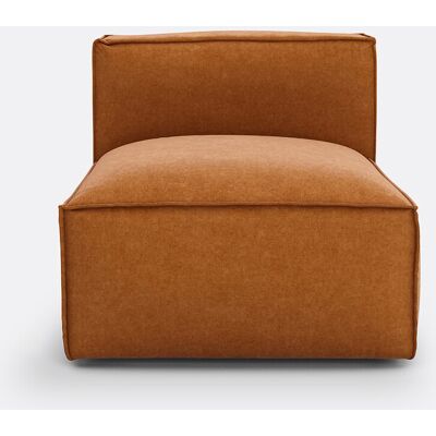 La Redoute Elemento butaca para sofá modular, en terciopelo texturizado, SEVEN. Talla 1 plaza. Color La Redoute Elemento butaca para sofá modular, en terciopelo texturizado, SEVEN. Talla 1 plaza. Color