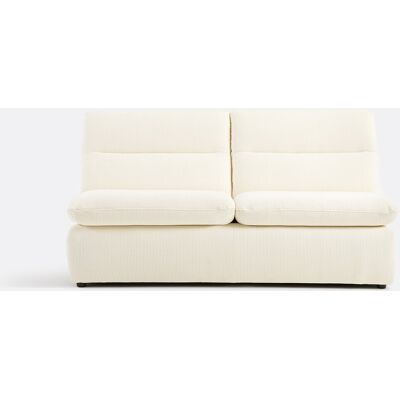 La Redoute Sofá de 2 plazas de terciopelo gofrado ERABLE. Talla 2 plazas. Color La Redoute Sofá de 2 plazas de terciopelo gofrado ERABLE. Talla 2 plazas. Color