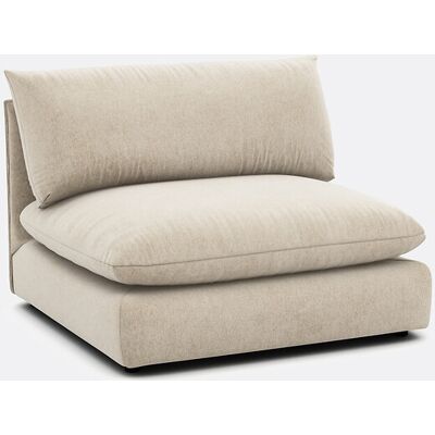 La Redoute Módulo para sofá modular, de poliéster jaspeado, MALO. Talla 1 plaza. Color La Redoute Módulo para sofá modular, de poliéster jaspeado, MALO. Talla 1 plaza. Color