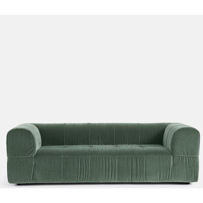 La Redoute Sofá recto de terciopelo superior de 3 plazas, LIZZY. Talla 3 plazas. Color La Redoute Sofá recto de terciopelo superior de 3 plazas, LIZZY. Talla 3 plazas. Color