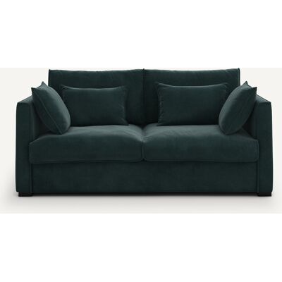 AM.PM Sofá cama de terciopelo de 3 o 4 plazas, Camille. Color AM.PM Sofá cama de terciopelo de 3 o 4 plazas, Camille. Color