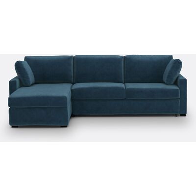 La Redoute Sofá cama esquinero de 4 plazas, terciopelo, espuma HR Premium, TIMOR. Talla ángulo reversible. Color La Redoute Sofá cama esquinero de 4 plazas, terciopelo, espuma HR Premium, TIMOR. Talla ángulo reversible. Color