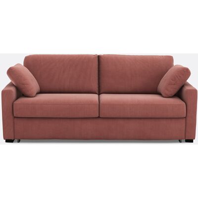 La Redoute Sofá cama de 2, 3 ó 4 plazas, espuma, en terciopelo de canalé fino, TIMOR. Talla 3 plazas. Color La Redoute Sofá cama de 2, 3 ó 4 plazas, espuma, en terciopelo de canalé fino, TIMOR. Talla 3 plazas. Color
