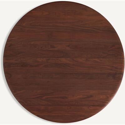 AM.PM Tablero de mesa redondo de nogal, ø137 cm, Roundo. Color AM.PM Tablero de mesa redondo de nogal, ø137 cm, Roundo. Color
