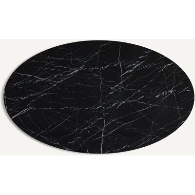AM.PM Tablero de mesa de mármol elíptico L170 cm, Elipso. Color AM.PM Tablero de mesa de mármol elíptico L170 cm, Elipso. Color