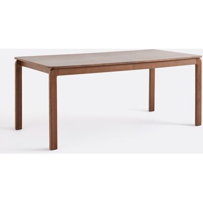 La Redoute Mesa de comedor extensible de chapado de nogal, de 6 a 8 cubiertos, TALET. Talla 8 personas. Color La Redoute Mesa de comedor extensible de chapado de nogal, de 6 a 8 cubiertos, TALET. Talla 8 personas. Color