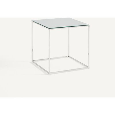 AM.PM Mesa Auxiliar De Metal Cromado, MAHAUT. Talla talla única. Color AM.PM Mesa Auxiliar De Metal Cromado, MAHAUT. Talla talla única. Color