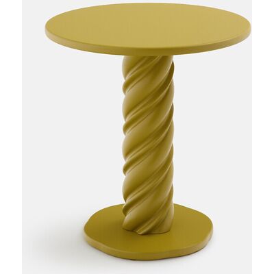 La Redoute INTERIEURS Mesa Auxiliar Con Base Retorcida, Diámetro 40 Cm, DEHEN. Talla talla única. Color La Redoute INTERIEURS Mesa Auxiliar Con Base Retorcida, Diámetro 40 Cm, DEHEN. Talla talla única. Color