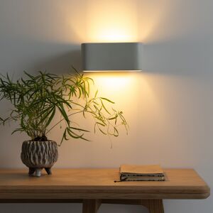 Am.pm Debou Lámpara de Pared Rectangular de Cerámica Blanca - Lámpara de Pared Am.pm Debou Lámpara de Pared Rectangular de Cerámica Blanca - Lámpara de Pared