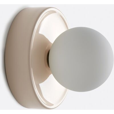 La Redoute INTERIEURS Aplique O Plafón, Redondo, En Cerámica Y Vidrio Opalino, Diámetro 16,8 Cm, HOLI. Talla talla única. Color La Redoute INTERIEURS Aplique O Plafón, Redondo, En Cerámica Y Vidrio Opalino, Diámetro 16,8 Cm, HOLI. Talla talla única. Color