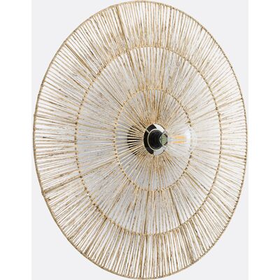 LA REDOUTE INTERIEURS - Yaku - Ø80 cm - Natural - Lámpara de techo LA REDOUTE INTERIEURS - Yaku - Ø80 cm - Natural - Lámpara de techo