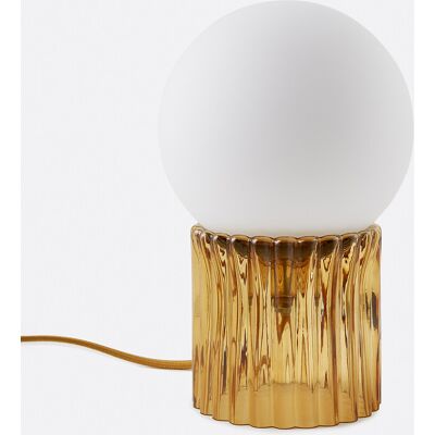 La Redoute INTERIEURS Lámpara De Pie De Cristal Estriado De Color Y Opalina, Dima. Talla talla única. Color La Redoute INTERIEURS Lámpara De Pie De Cristal Estriado De Color Y Opalina, Dima. Talla talla única. Color