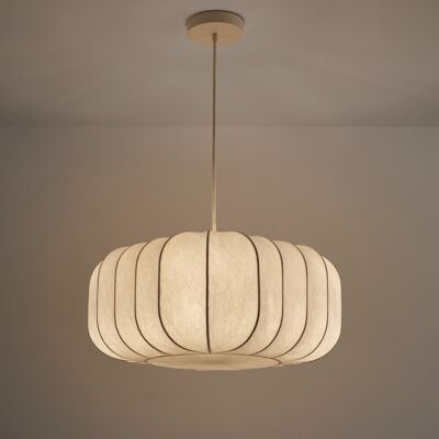 La Redoute Interieurs - Palupo - L45 x H23 cm - Blanco - Pendant light La Redoute Interieurs - Palupo - L45 x H23 cm - Blanco - Pendant light