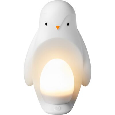 Luz Nocturna 2 en 1 para Bebé Pinguino Portátil Regulable y Recargable Luz Nocturna 2 en 1 para Bebé Pinguino Portátil Regulable y Recargable