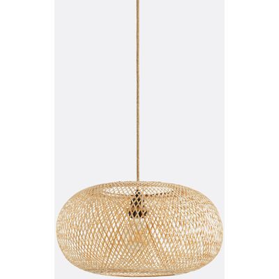 LA REDOUTE INTERIEURS Lámpara de Techo Beige Bambú Ezia - Luz de Techo LA REDOUTE INTERIEURS Lámpara de Techo Beige Bambú Ezia - Luz de Techo